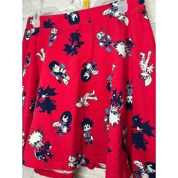 Hot Topic My Hero Academia Chibi Characters skater skirt XL. - Picture 5 of 7